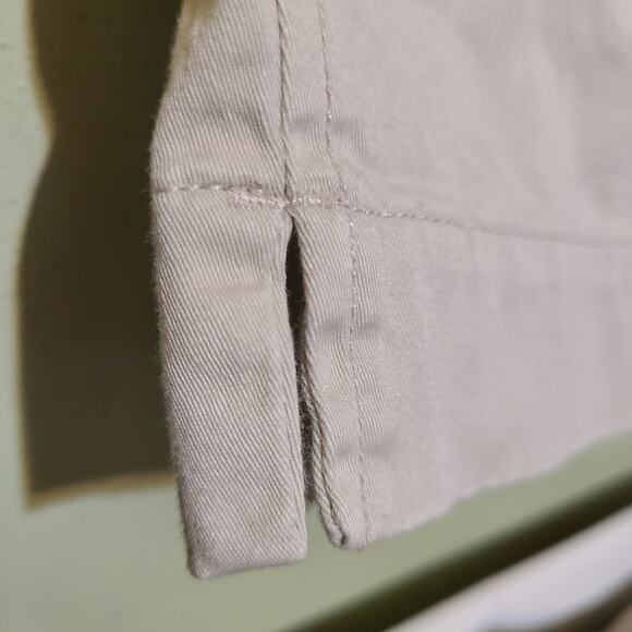 Sonoma Life + Style‎ Bermuda Stretch Shorts Bone Slits Golf Women's 14 - Picture 2 of 8